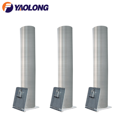 Car Parking 304 316 Stainless Steel Detached Parking Barrier Lockable Vehicle Bollard Price